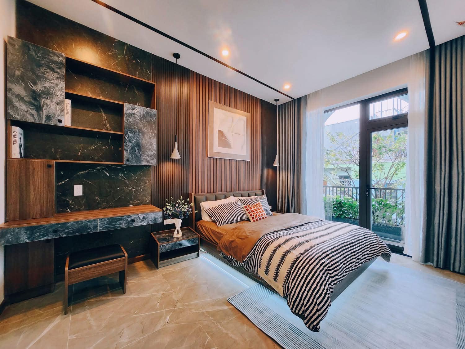 Nhà 3 tầng hiện đại 41 - phối cảnh 2